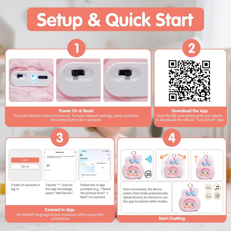 Pelúcia Inteligente com IA – Integrada ao ChatGPT & Google