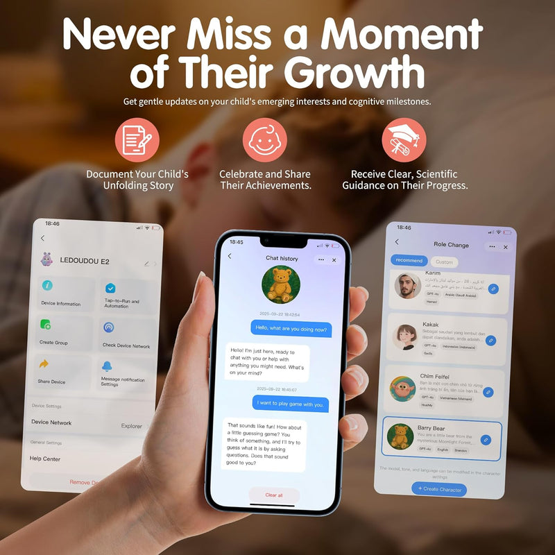 Pelúcia Inteligente com IA – Integrada ao ChatGPT & Google