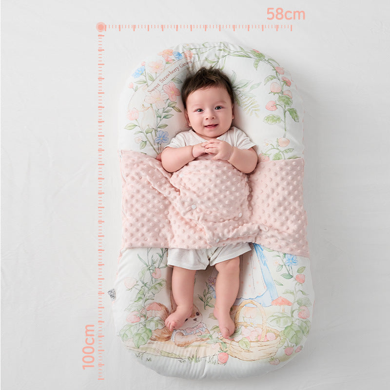 Ninho de dormir ergonômico para recém-nascidos