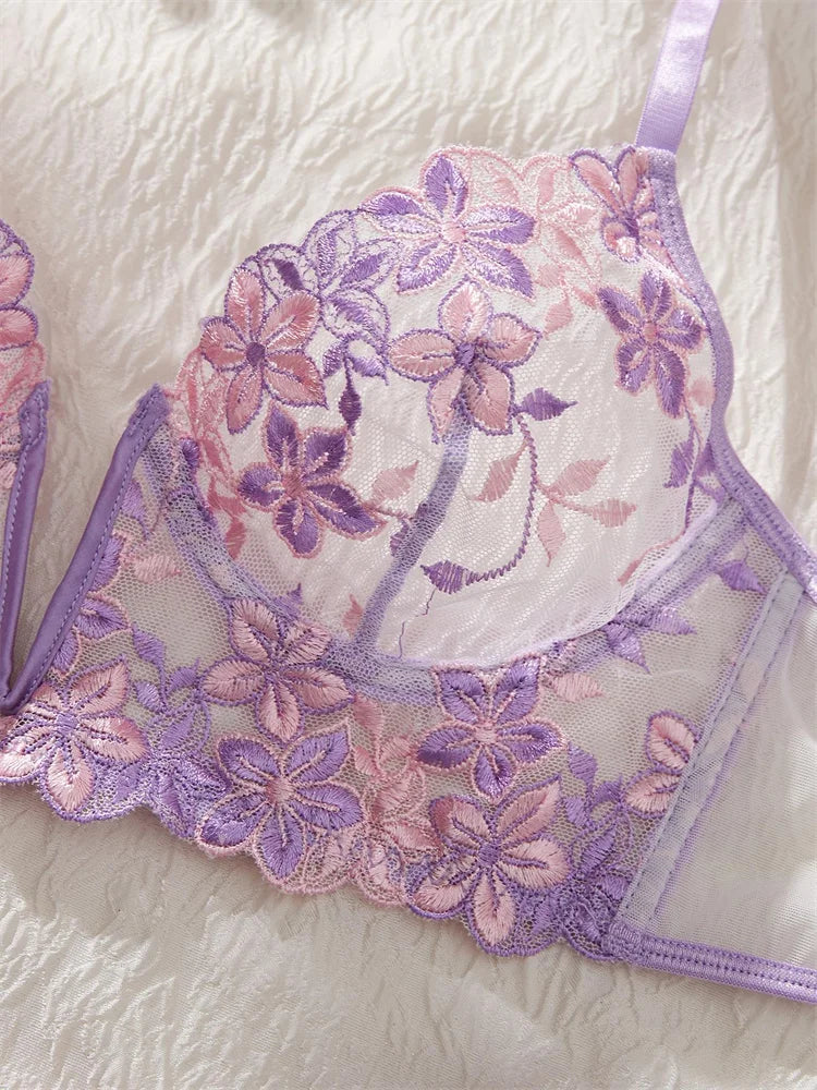 Lingerie Violet Blossom