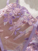 Lingerie Violet Blossom
