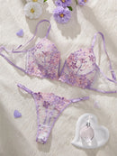 Lingerie Violet Blossom