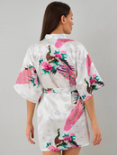 Robe Curto Oriental Peacock