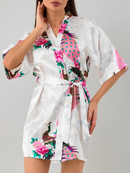 Robe Curto Oriental Peacock