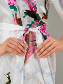 Robe Curto Oriental Peacock