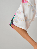 Robe Curto Oriental Peacock