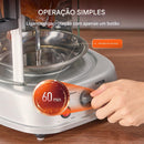 VEVOR Máquina de Grelha Shawarma de Aço Inoxidável Vertical Giroscópio Rotisserie Doer-