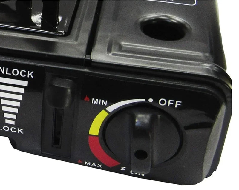 Fogão Portátil a Gás Titanium | Leve, Compacto e Ideal para Camping