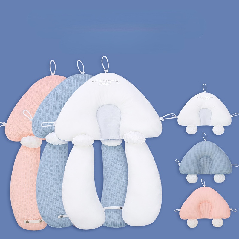 Travesseiro anatômico para bebês premium e antialérgico