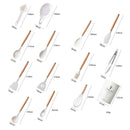 Kit de Utensílios de Cozinha de Silicone com 12 Peças